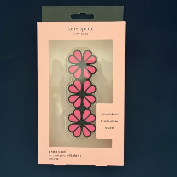 kate spade Accessories - Kate Spade Triple Spade Flower Phone Stand